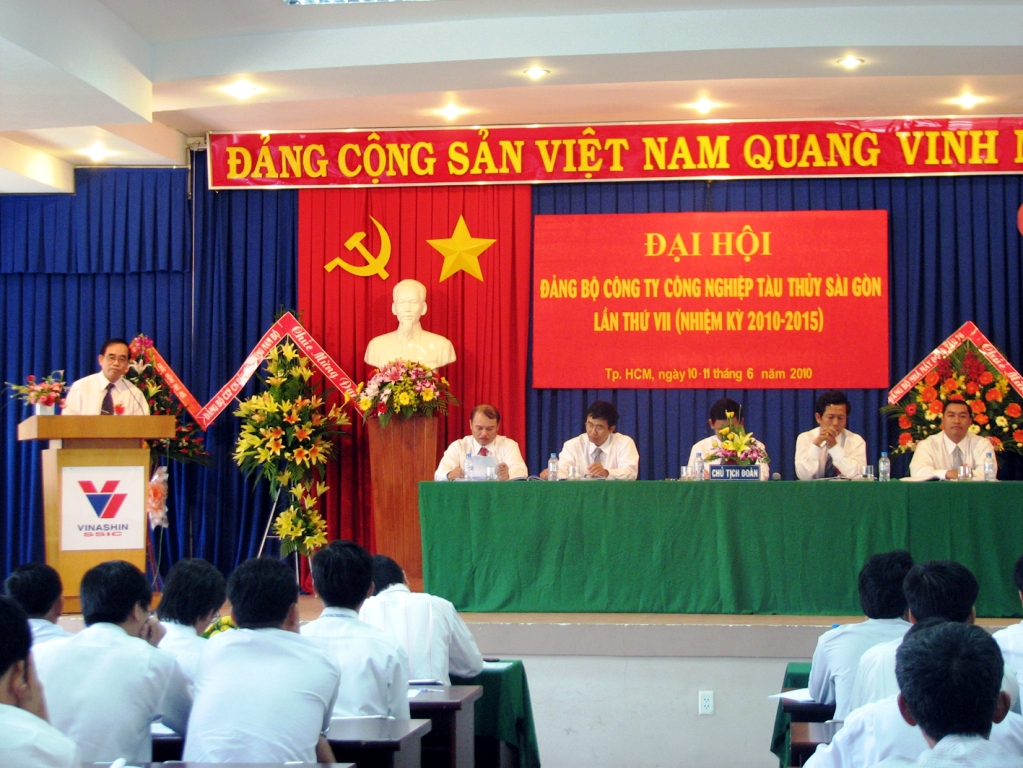 Đại hội Đảng bộ SSIC lần thứ VII  -  nhiệm kỳ 2010-2015